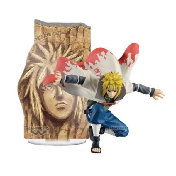 *Figura banpresto naruto shippuden panel spectacle minato namikaze 7cm
