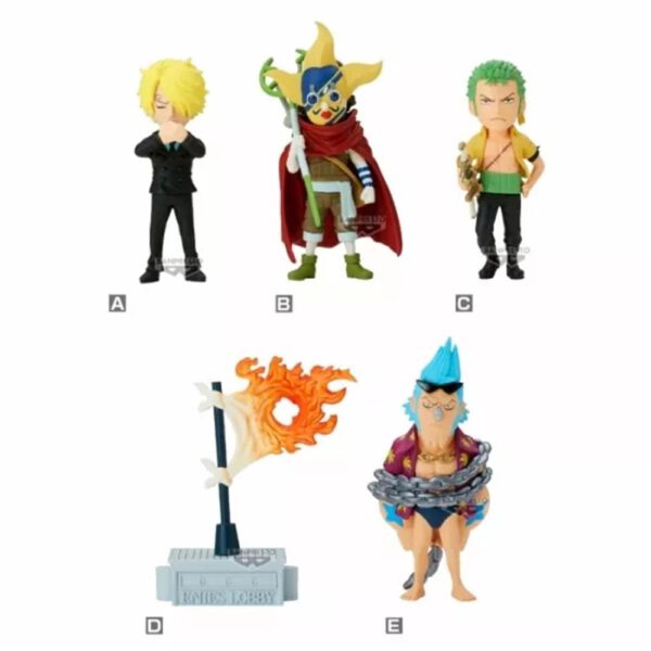 *Figura banpresto one piece world collectable enies lobby 2 unidad aleatoria