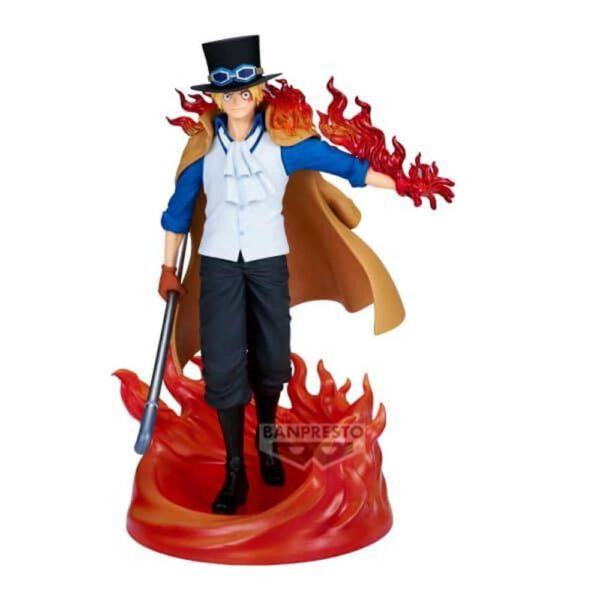 *Figura banpresto one piece the shukko logia  sabo special edition 17cm