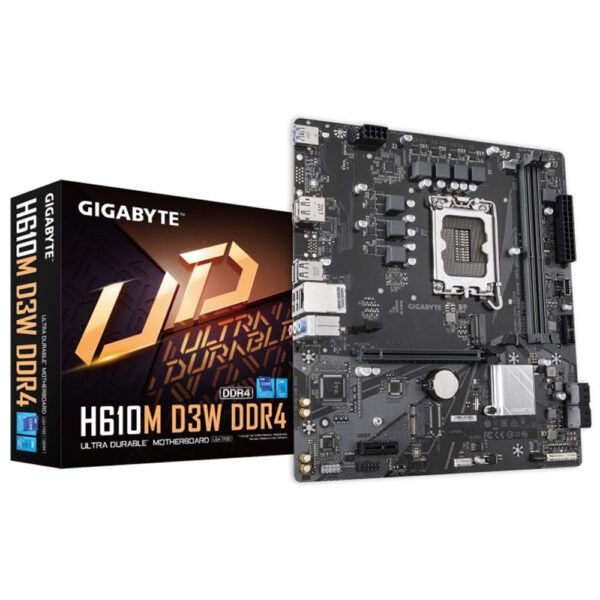 *Placa base gigabyte h610m d3w ddr4 matx 2x ddr4