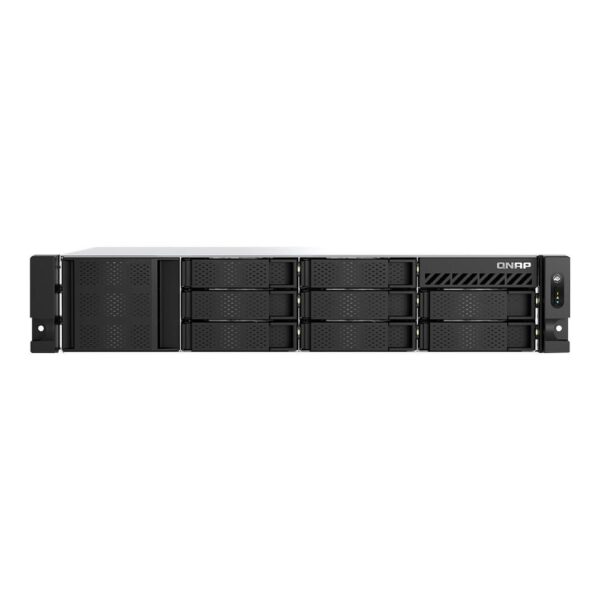 *Servidor nas qnap ts - 855eu - rp - 8g 8 bahias 2u rack 8gb gigabit ethernet