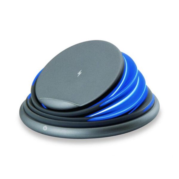 *Cargador inalambrico conceptronic gorgon02g qi 10w gris