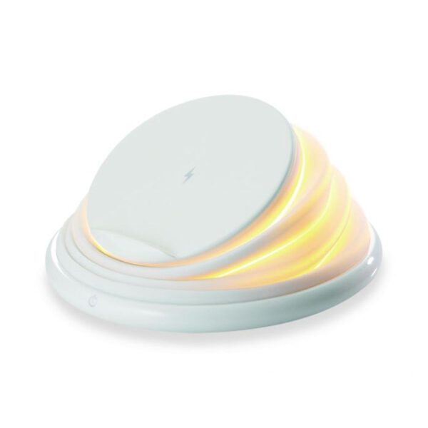 *Cargador inalambrico conceptronic gorgon02w qi 10w blanco