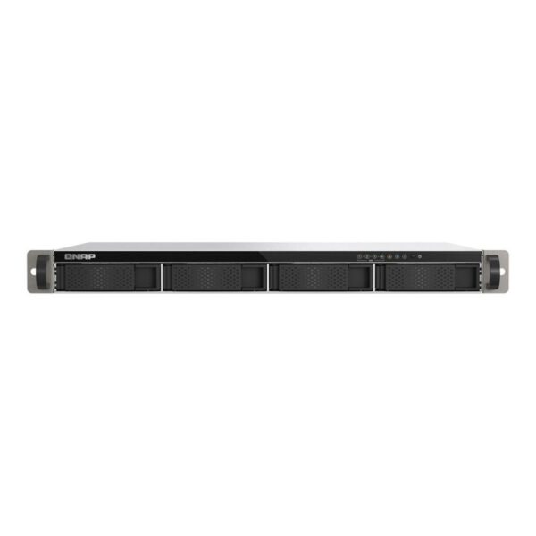 *Servidor nas qnap ts - 433eu 4 bahias 1u rack 4gb gigabit ethernet