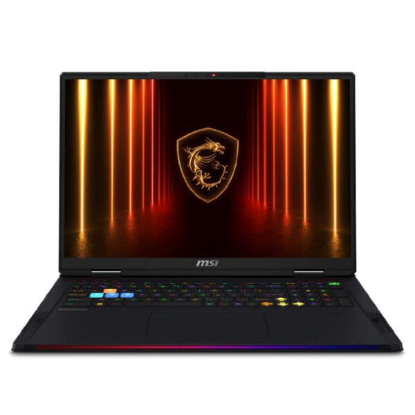*Portatil msi raider 18 hx ai a2xwig - 252es u9 - 285hx -  32gb -  ssd 1tb -  rtx 5080 16gb -  18 pulgadas uhd+ -  w11h