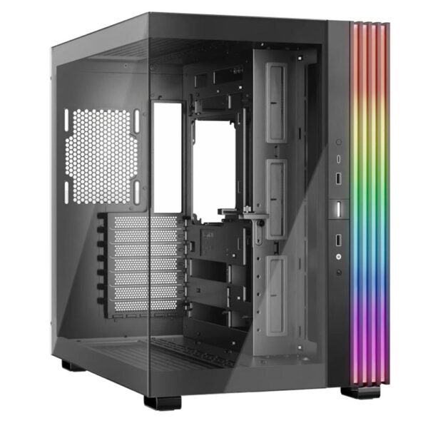 *Caja ordenador gaming be quiet! light base 600 dx atx argb vidrio negra