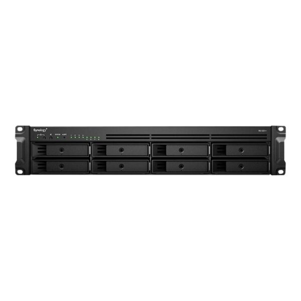 *Servidor nas synology rs1221+ 8 bahias 2u rack gigabit ethernet