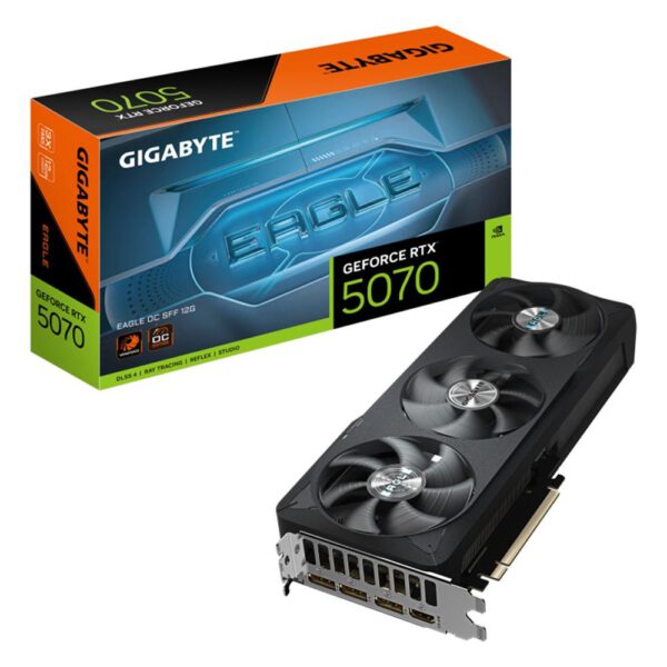 *Tarjeta grafica gigabyte rtx 5070 eagle oc 12gb - 3 x dp - 1 x hdmi - pci express 5.0