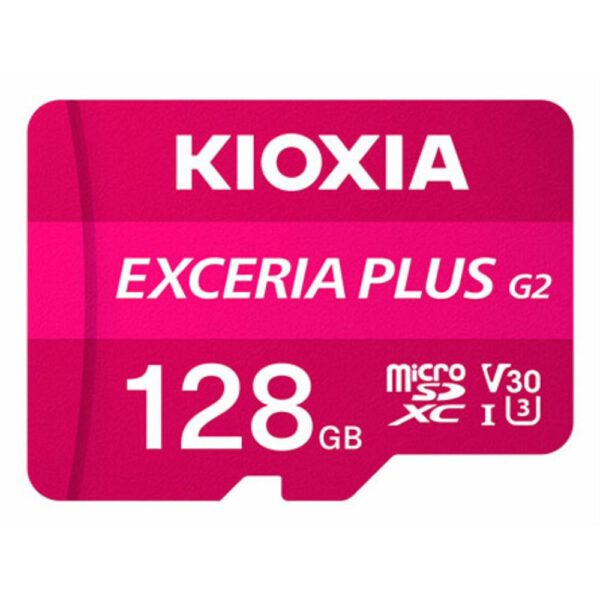 *Tarjeta memoria micro sd kioxia 128gb exceria plus g2 w - adaptador