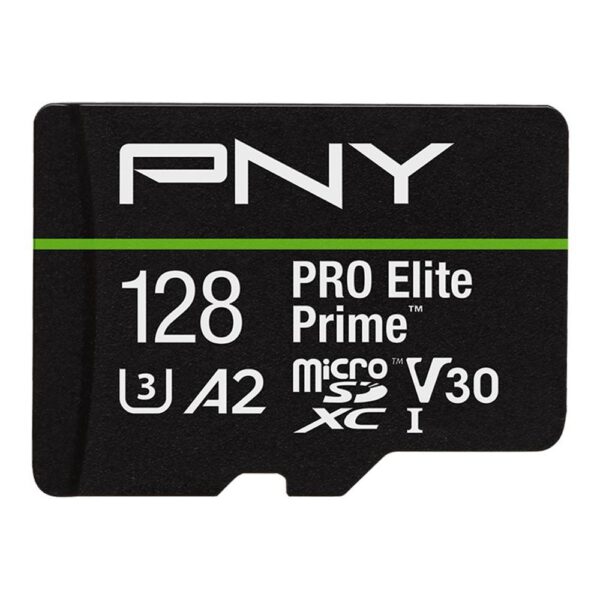*Tarjeta memoria micro sdxc pro elite prime pny 128gb clase 10 uhs - i u3
