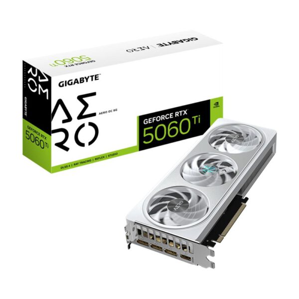 *Tarjeta grafica gigabyte rtx 5060 ti aero oc 8gb gddr7 white