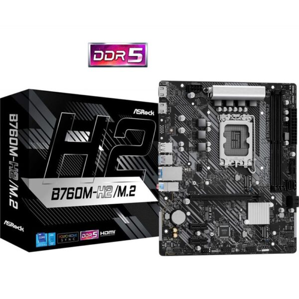 *Placa base asrock b760m - h m.2 lga1700 matx