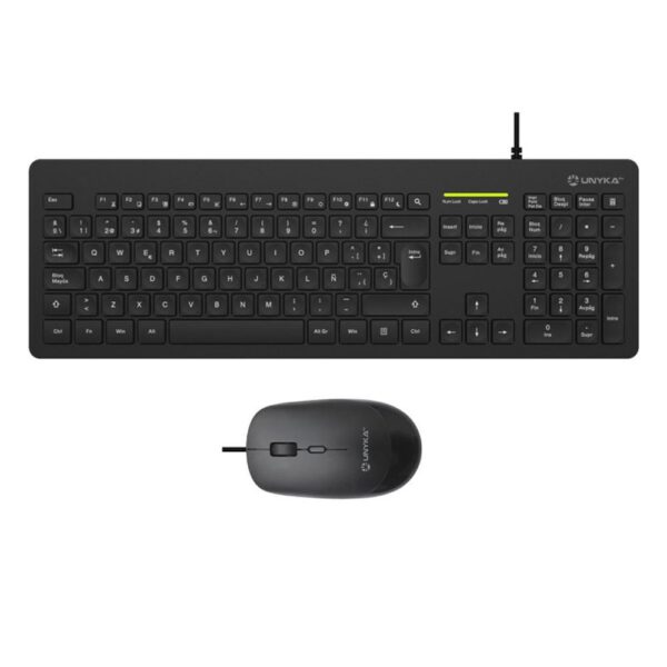 *Teclado + raton unykach mk211 pro slim