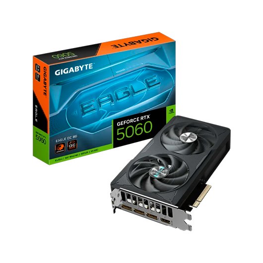*Tarjeta grafica gigabyte rtx 5060 8gb eagle oc gddr7