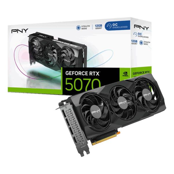 *Tarjeta grafica pny rtx 5070 oc 12gb gddr7