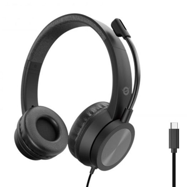 *Auriculares conceptronic polona05bc usb - c negro