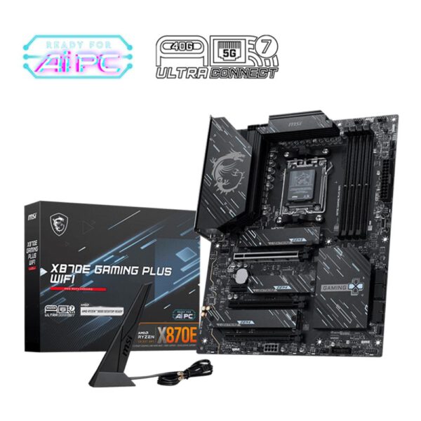 *Placa base msi mpg x870e gaming plus wifi atx am5 4xddr5