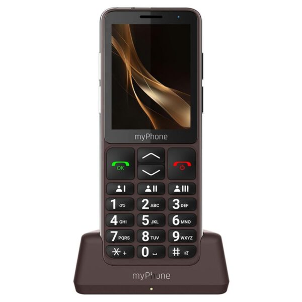 *Telefono movil myphone bueno 2.8 pulgadas -  2mpx -  4g -  marron