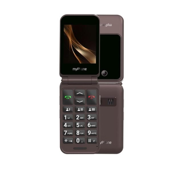 *Telefono movil myphone harmony 2.8 pulgadas+1.44 pulgadas -  4g -  marron