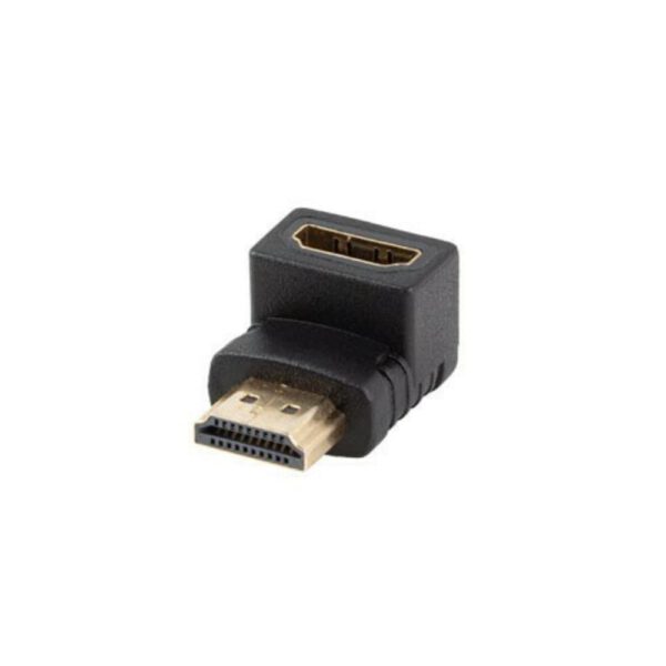*Adaptador hdmi 4k lanberg macho - hembra angulo abajo