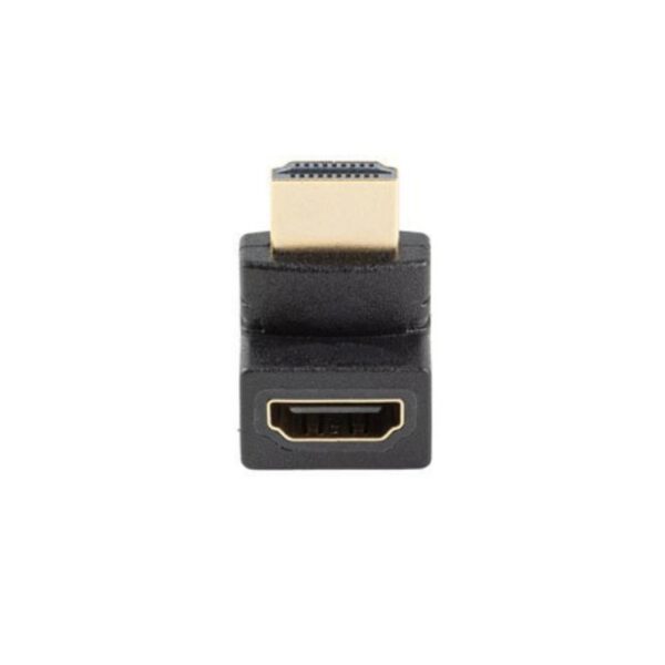 *Adaptador hdmi 4k lanberg macho - hembra angulo arriba