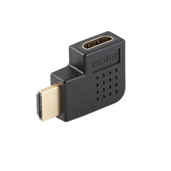 *Adaptador hdmi 4k lanberg macho - hembra angulo derecha