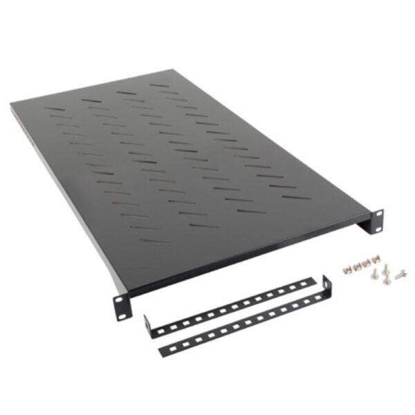 *Bandeja lanberg fija 1u 483x900mm hasta 25kg rack 19 pulgadas negro