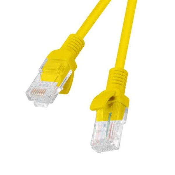 *Cable red lanberg latiguillo cat.6 u - utp 1.5m amarillo fluke passed