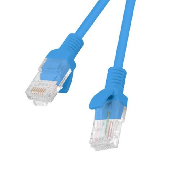*Cable red lanberg latiguillo cat.6 u - utp 1.5m azul fluke passed