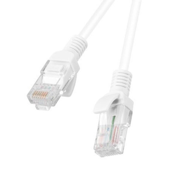 *Cable red lanberg latiguillo cat.6 u - utp 5m blanco fluke passed