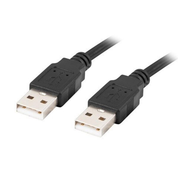 *Cable usb 2.0 lanberg 0.5m - macho - macho - negro