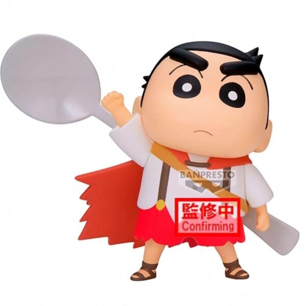 *Figura banpresto crayon shinchan the movie super hot! the spicy kasukabe dancers kasukabe boueitai vol.1 ver.a 11cm
