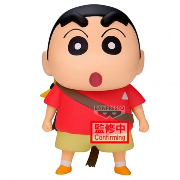 *Figura banpresto crayon shinchan the movie super hot! the spicy kasukabe dancers kasukabe boueitai vol.1 ver.b 11cm