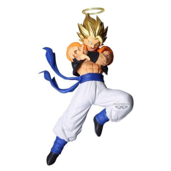 *Figura banpresto dragon ball z dokkan battle 10th anniversary super gogeta 19cm