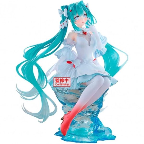 *Figura banpresto hatsune miku banpresto evolve clearluxe - clione 18cm
