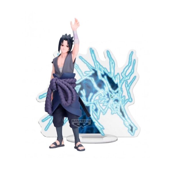 *Figura banpresto naruto shippuden panel spectacle lightning from heaven sasuke uchiha 13cm