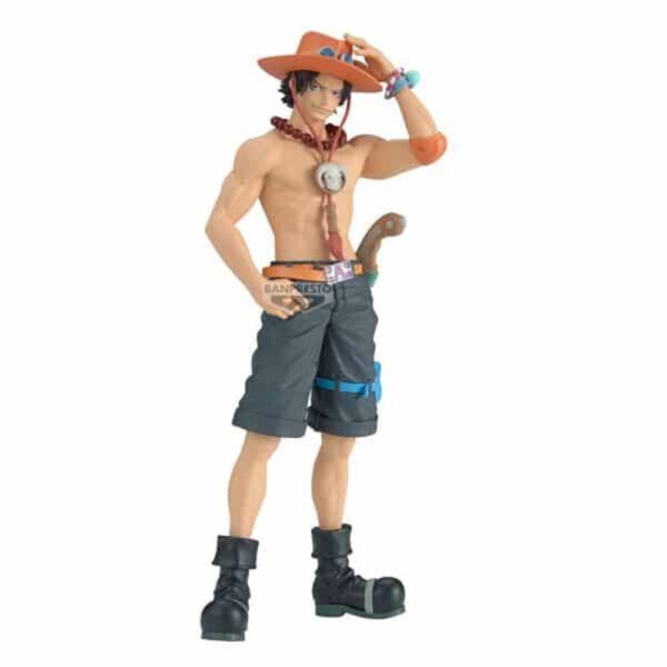 *Figura banpresto one piece dxf the grandline series special portgas d.ace 20cm