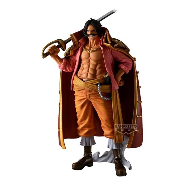 *Figura banpresto one piece premium gol d.roger [the brush] 30cm