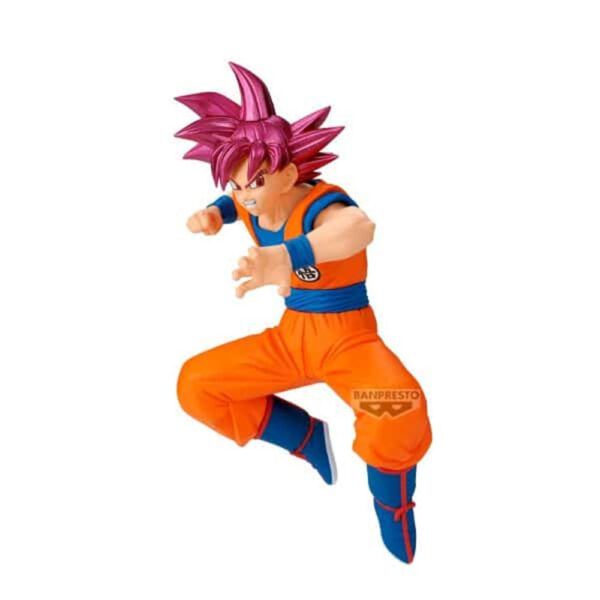 *Figura banpresto dragon ball super match makers super saiyan god son goku 12cm