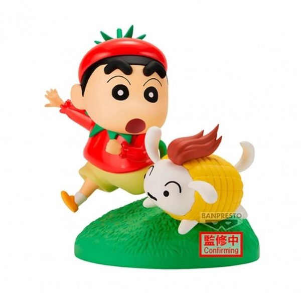 *Figura banpresto crayon shinchan vignette vegetable costume 10cm