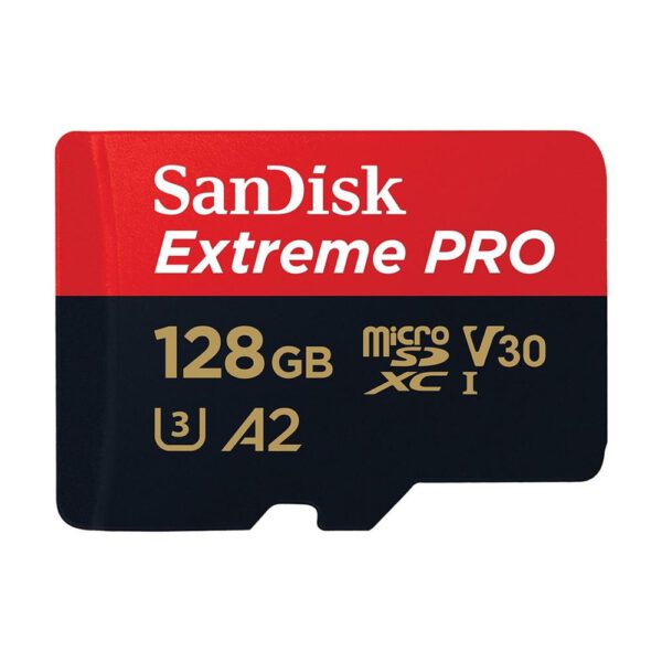 *Tarjeta memoria micro secure digital 128gb sandisk extreme pro clase 10 uhs - i u3 + adaptador