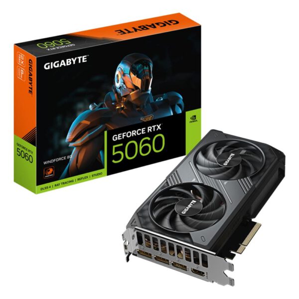 *Tarjeta grafica gigabyte gaming rtx 5060 windforce 8gb gddr7