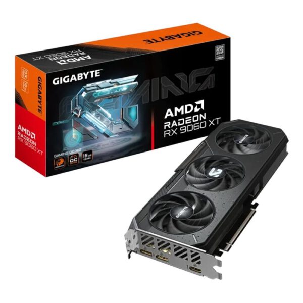 *Tarjeta grafica gigabyte radeon rx 9060 xt gaming 8gb gddr6 -  2x dp -  1x hdmi pci express 5.0