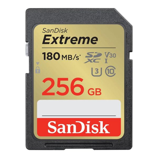 *Tarjeta memoria secure digital sdxc 256gb sandisk extreme clase 10 uhs - i u3
