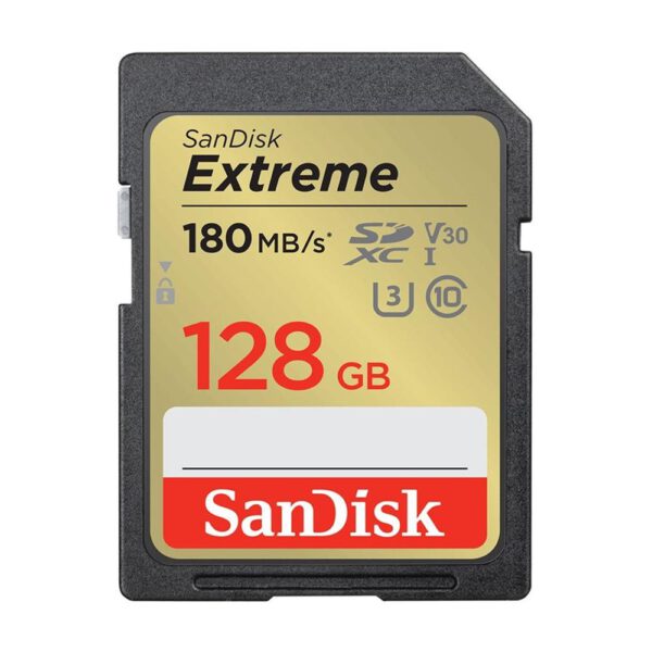*Tarjeta memoria secure digital sdxc 128gb sandisk extreme clase 10 uhs - i u3