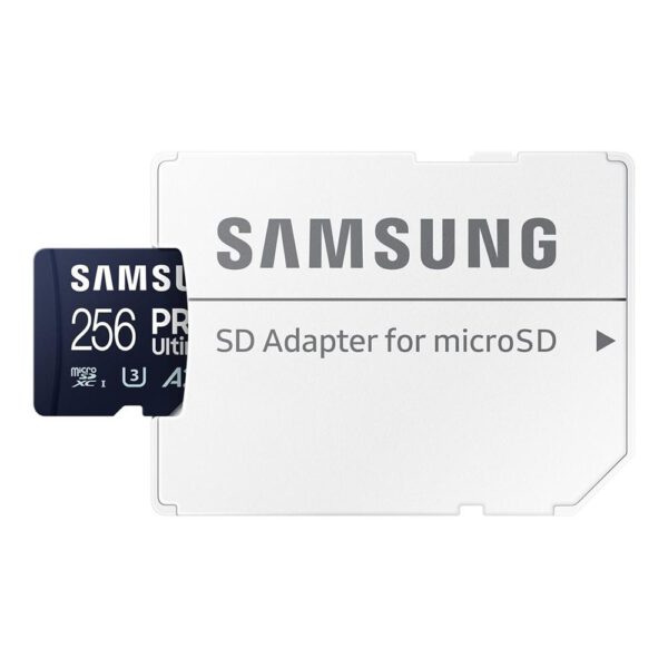 *Tarjeta memoria micro sd samsung microsdxc pro ultimate 256gb clase 10 + adaptador sd