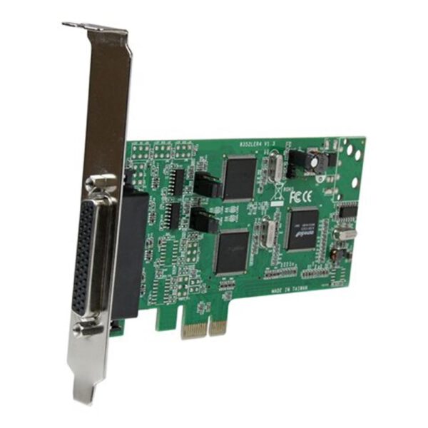 *Tarjeta de puertos startech pci express pcie de 4 puertos serie serial combo rs232 y rs485 rs422