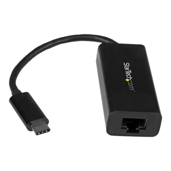 *Adaptador usb tipo c a rj45 startech macho - hembra -  negro
