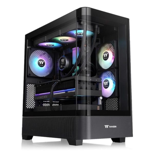 *Caja ordenador gaming thermaltake view 290 atx argb cristal templado negro