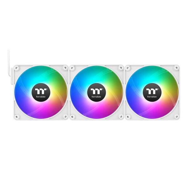 *Ventilador caja magnetico thermaltake ct140 ex argb 3x 140mm blanco